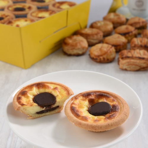 Kopi & Tarts - Chocolate Egg Tart